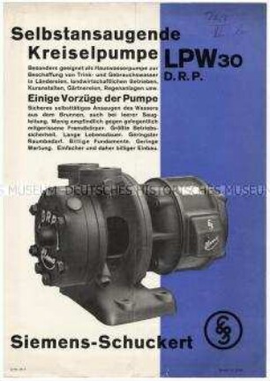 Selbstsaugende Kreiselpumpe