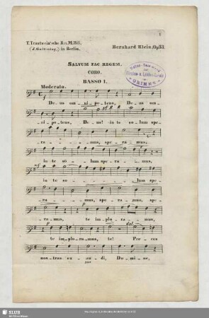 Basso I. [4x].