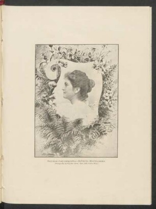 Bellezas costarriqueñas - Señorita Montealegre : (Fotografía de Paynter Bros., San José, Costa Rica)