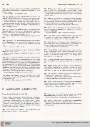 III. Landeskunde. Kunststätten