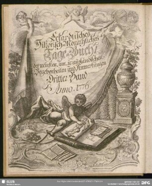 1776: Des Eckardtischen monathlichen Tage-Buchs ... Stück