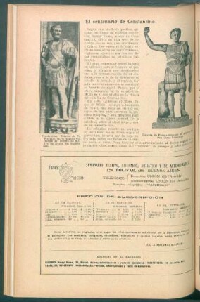 El centenario de Constantino