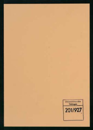 Günther Just (1892-1950). Personalakte der naturwissenschaftlichen Fakultät