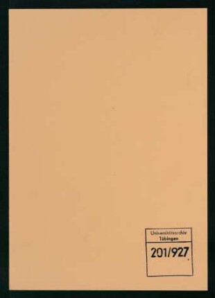 Günther Just (1892-1950). Personalakte der naturwissenschaftlichen Fakultät