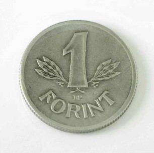 1 Forint -Münze Ungarn 1968