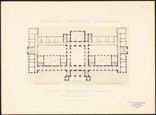 Justizpalast, Tokio: Grundriss 1.OG