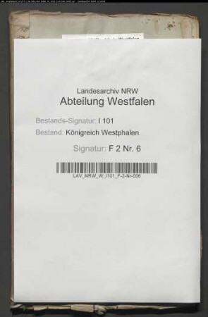 Vermögensaufnahme des Kapuzinerinnenklosters in Paderborn