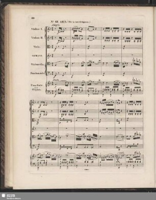 No.13. Aria: Sacrificum Deo