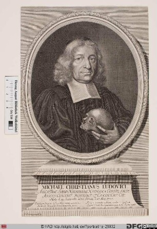 Bildnis Michael Christian Ludovici (Ludwig)