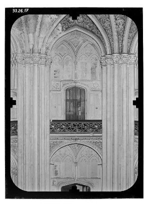 Potsdam-Babelsberg. Schloß Babelsberg (1833, 1834-1835, 1844-1849; K. F. Schinkel, L. Persius, J. H. Strack). Innenansicht