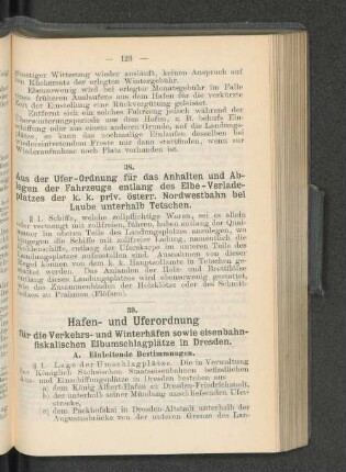 A. Einleitende Bestimmungen.