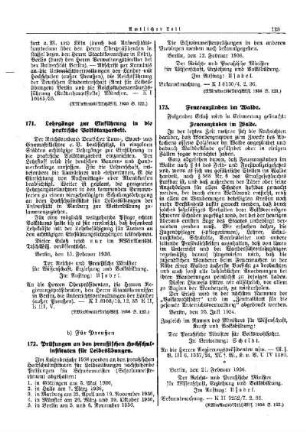 Feueranzünden im Walde : [Körperliche Erziehung] ; [Für Preußen] ; [Amtliche Erlasse] ; [Amtlicher Teil]