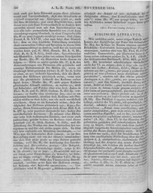 Fritzsche, C. F.: Commentatio qua illustratur locus de Jesua ianua ovium eodemque pastore Joh. X, 1 seqq.. Halle: Gebauer 1834