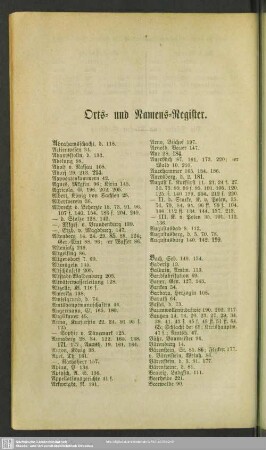 Orts- und Namens-Register