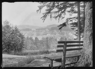 Bärenfels. Blick auf Bärenfels