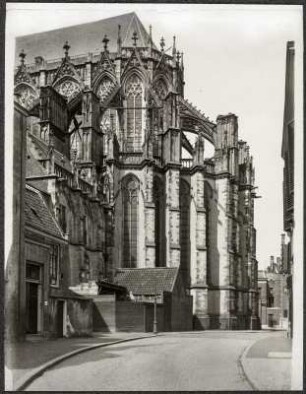 Utrecht, Niederlande. Utrechter Dom. Außenansicht des Chores