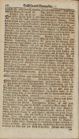 Epistel am 12. Sonnt. nach Trinitatis, 2. Cor. 3. 4-11.