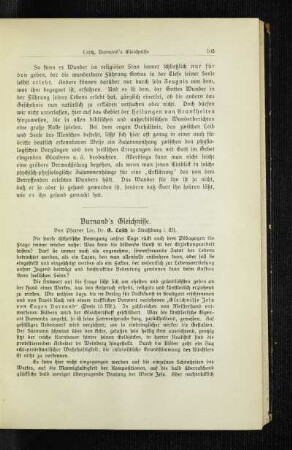 Burnand's Gleichnisse