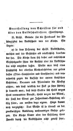 Beurtheilung von Schriften für und über den Volksschullehrer : ( Fortsetzung folgt)