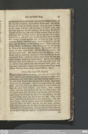 Gebet über das XIII. Capitel.