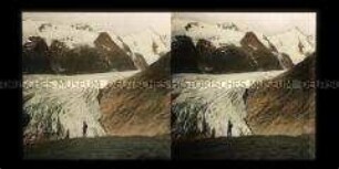 Pasterzen Gletscher mit Glockner im Hintergrund