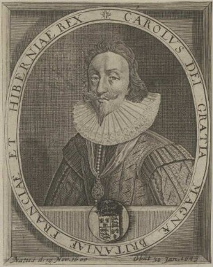 Bildnis des Carolvs I., König von England