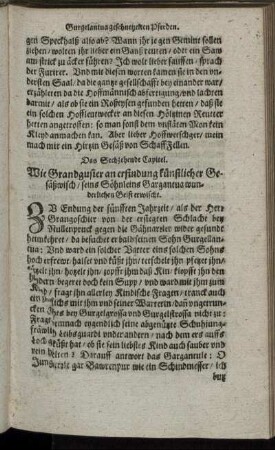 Das Sechzehende Capitel.