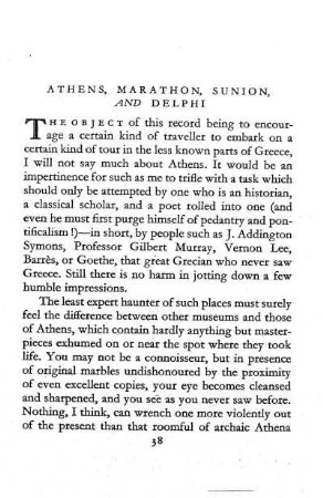 ATHENS, MARATHON, SUNION, AND DELPHI