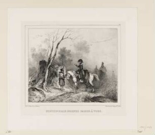 General, Blatt 1 der Folge "Lithographisches Album"