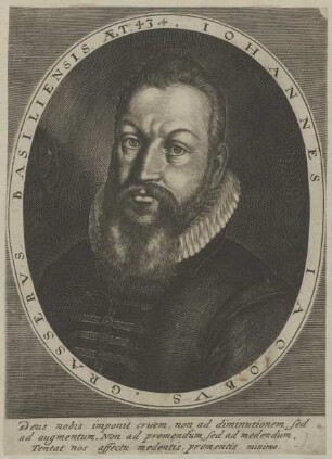 Bildnis des Johannes Jacobus Grasserus