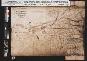 Fritzsche, Johanne Christliebe, Steinkohlenwerk, Bockwa, Baue auf dem Schichtenkohlenflöz 2 im Rudelgassenfeld (mit Nachbringungen)