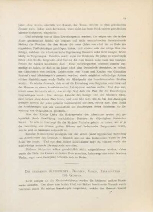 Die kleineren Alterthümer: Bronzen, Vasen, Terrakotten und Gemmen