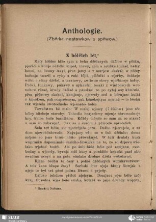 Anthologie