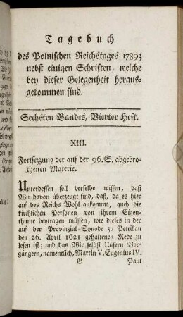 Sechsten Bandes, Vierter Heft.