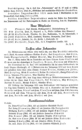 Treffen alter Johanniter