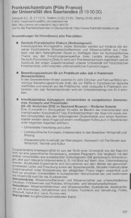 Frankreichzentrum (Pôle France)
