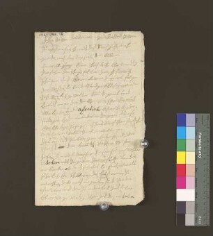 Ehevertrag/Eheberedung: Scheiper, Franz Henrich oo Kayser, Maria Lenora