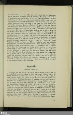 Ergebnisse : (Mitte des Jahrhunderts)