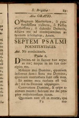 Septem Psalmi Poenitentiales.