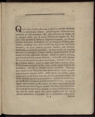 Quod toties leuiter admonui et haud ...