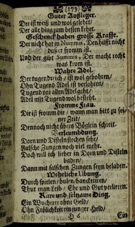 Verleumbdung. - Hoffen und Schweigen.