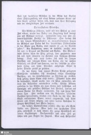 Spinnstuben-Streiche