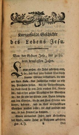 Das Leben Jesu für Kinder, [1]