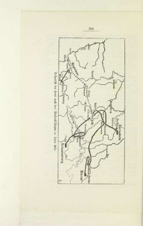 Aufmarsch der Heere nach dem Waffenstillstande im Jahre 1813