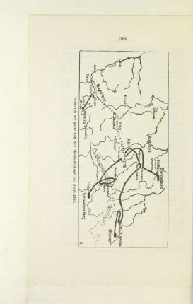 Aufmarsch der Heere nach dem Waffenstillstande im Jahre 1813