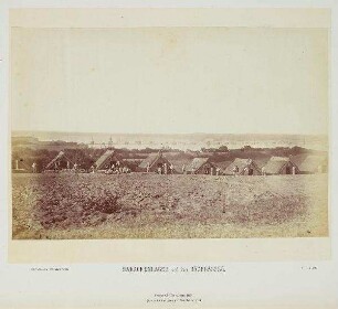 Laboe - Batterie Jägersberg, Barackenlager