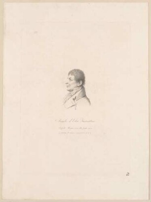 Bildnis Elci Angelo d', (1754-1824), Phililoge, Schriftsteller