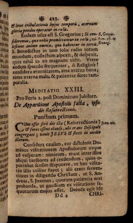 423-443, Meditatio XXIII. - XXX.