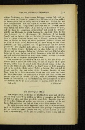 ¬Ein¬ verborgener Schatz