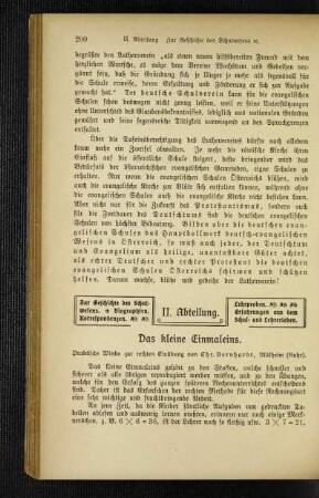 ¬Das¬ kleine Einmaleins : praktische Winke zur rechten Einübung